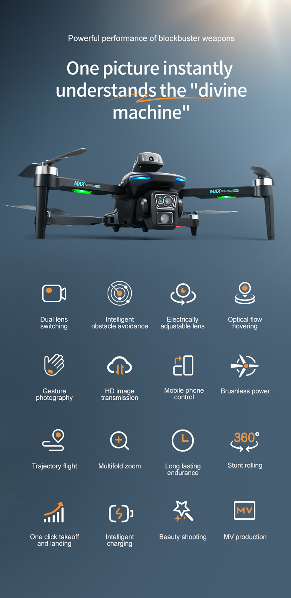 LSRC-XT606-WiFi-FPV-mit-elektrischer-Einstellung-HD-Dual-Kamera-360deg-Hindernisvermeidung-Optischer-2016369-2